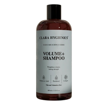Clara Hygienics Volume+ Volumizing Shampoo with Collagen 400 ml