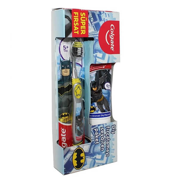 Colgate Batman Kids Toothbrush & Toothpaste Set 75ml