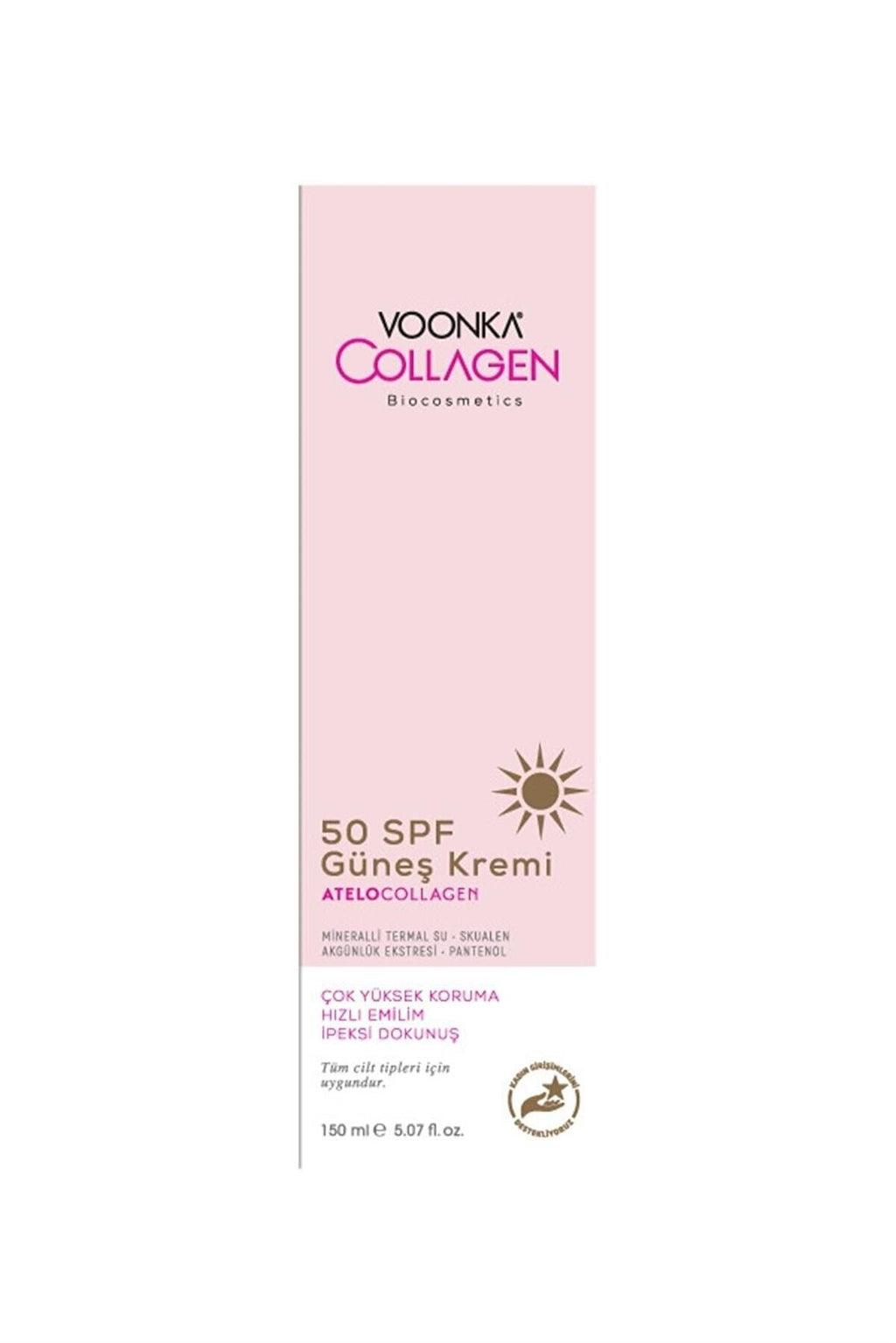 Collagen SPF 50 Sunscreen Cream with Hydrating Collagen 150ml