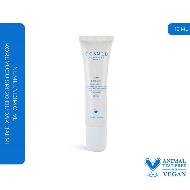 Cosmed Atopia Nourishing Lip Balm with SPF 15 ml