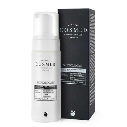 Cosmed Skinologist AHA BHA Foaming Wash for Smooth Skin 150 ml