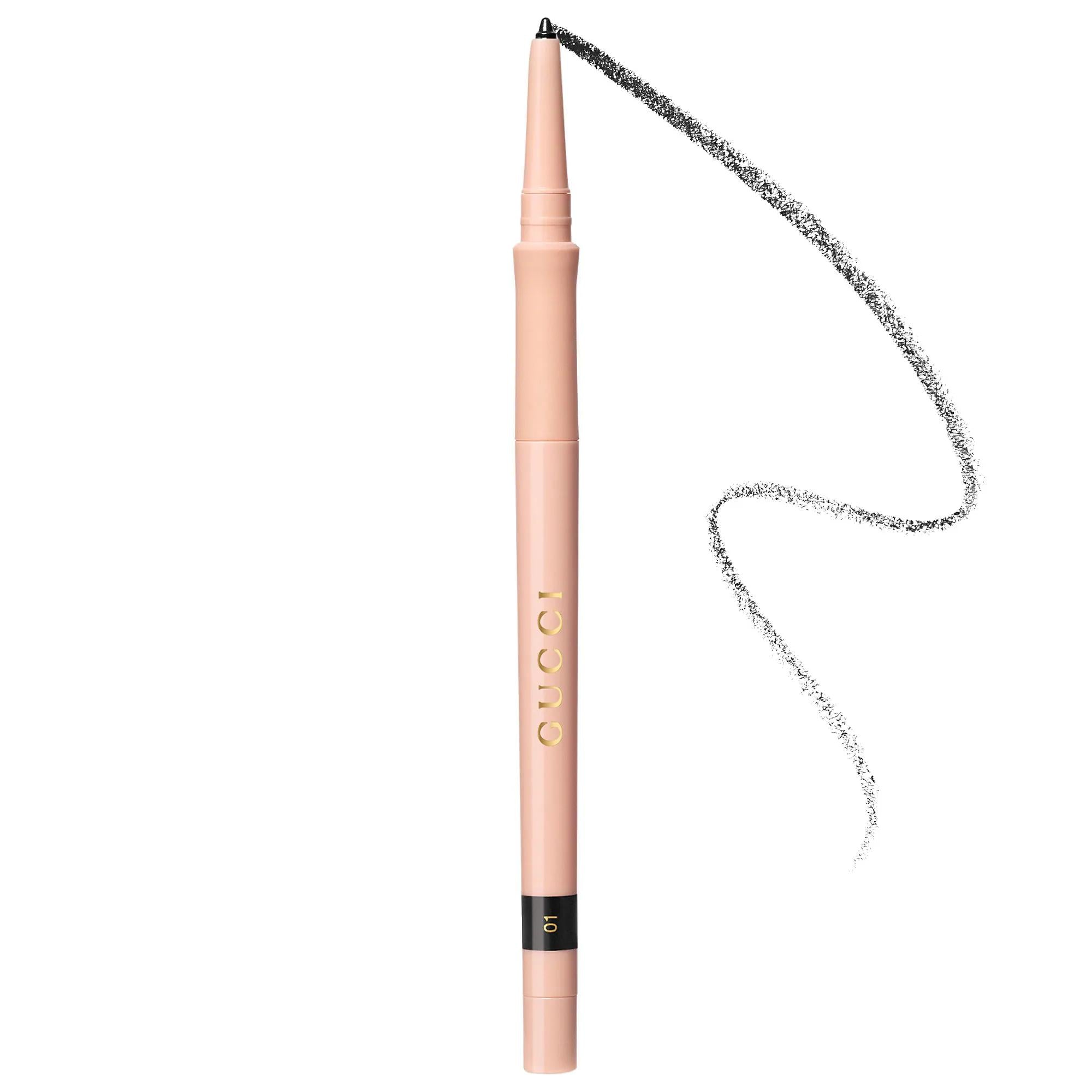 Stylo Contour Des Yeux: Intense Khol Eyeliner - Long-Wearing, Waterproof, Vegan Formula for Sensitive Eyes
