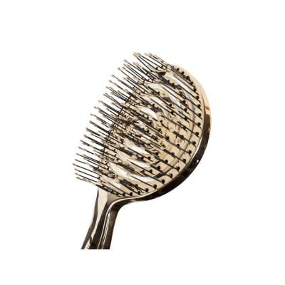 Nascita Pro 3D Flexi Kontrol Golden Hair Brush - Gentle Detangling & Styling for Curly Hair