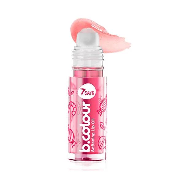 7Days B.Colour Vegan Lip Care - Moisturizing, Softening & Protecting Lip Oil with Subtle Shine