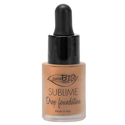 PuroBio Sublime Drop Foundation 02 - Natural Mineral Foundation for Flawless Skin with Antioxidant Benefits