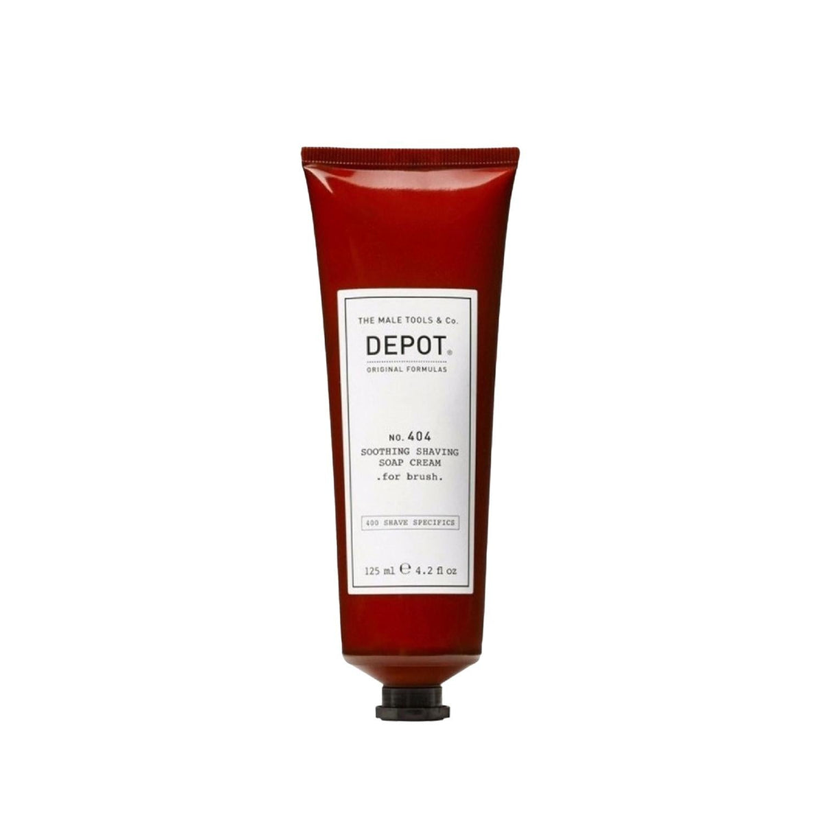 Depot No. 404 Soothing Shaving Cream for Sensitive Skin - 125ml, Men's Grooming Product