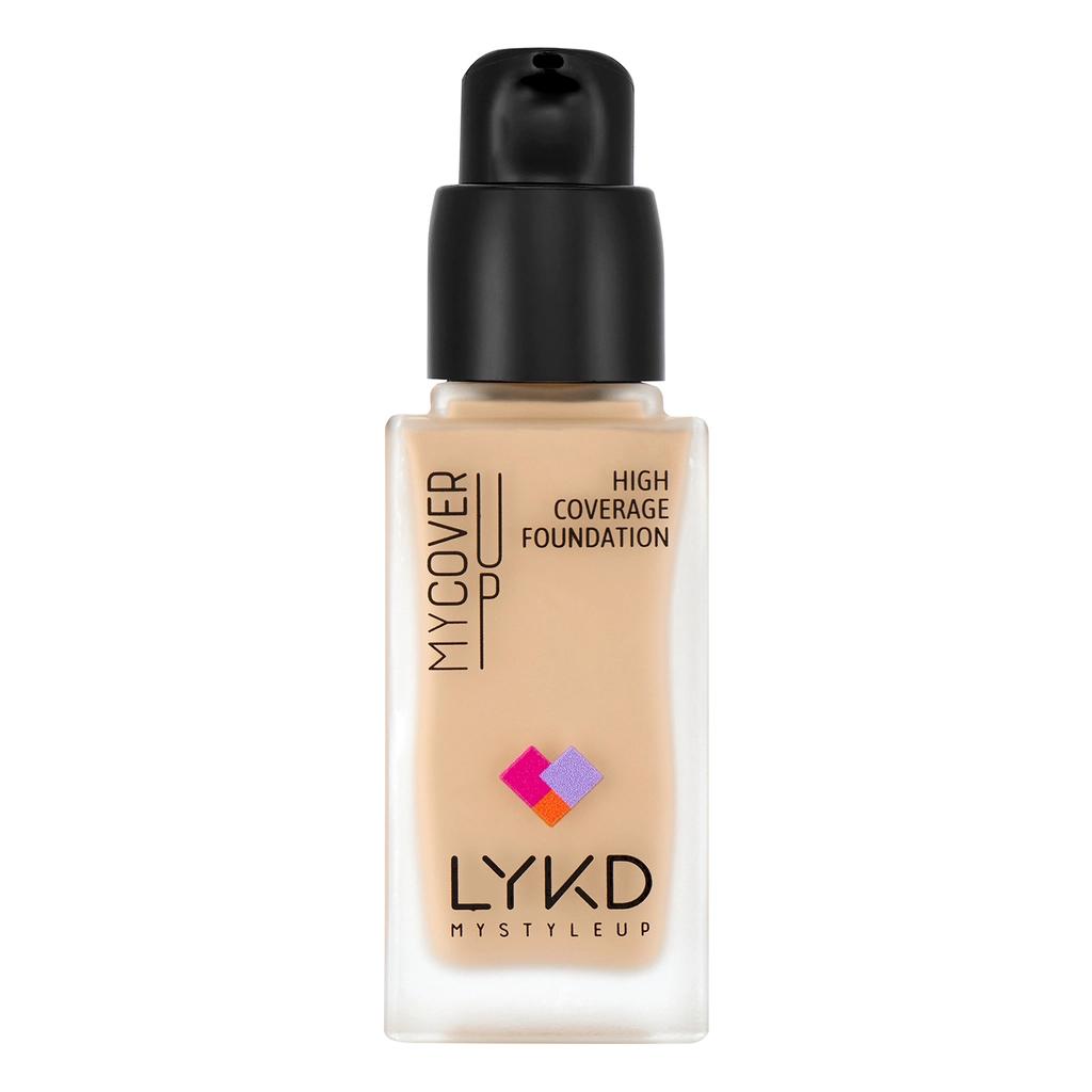 LYKD High Coverage Foundation Silk Ivory 166 for Even Skin Tone