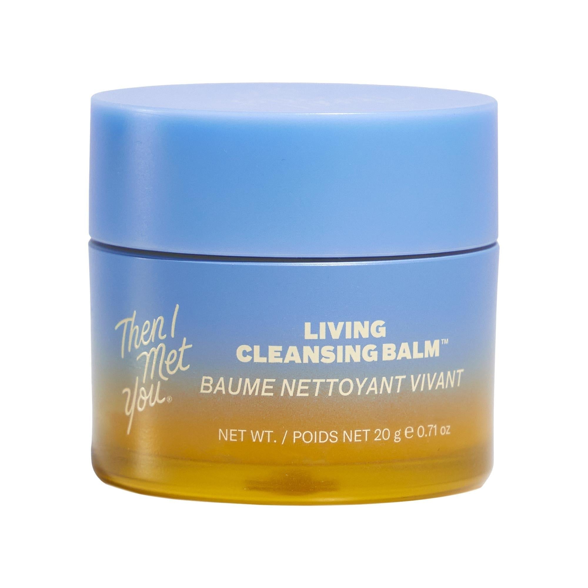 Mini Living Cleansing Balm Makeup Remover - Gentle, Effective Skincare for Pores & Acne