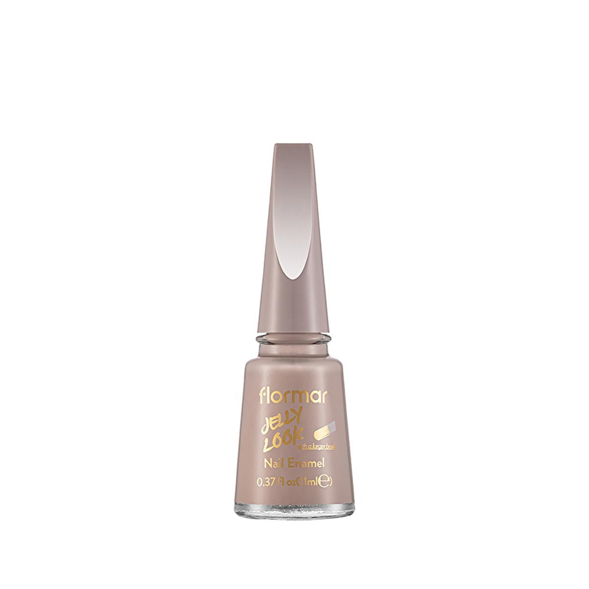 Flormar Jelly Look Nail Polish - High Pigment, Long Lasting, Jelly Finish