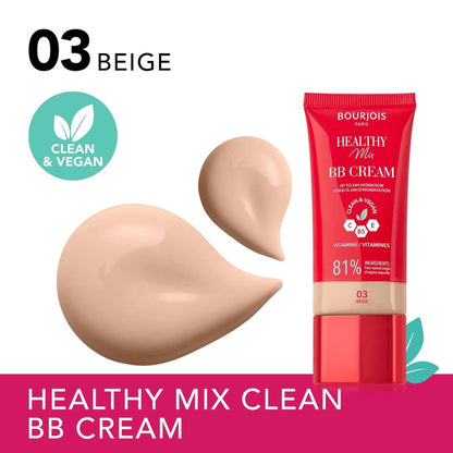 Bourjois Healthy Mix Clean BB Cream 03 Beige for Radiant Skin