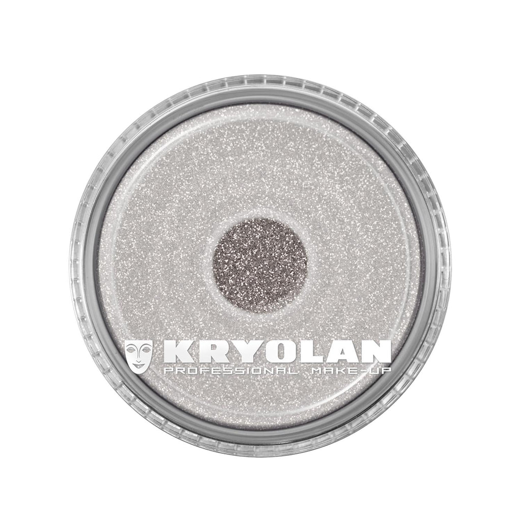 Kryolan Polyester Glimmer Fine Silver Glitter 4g