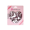 Nascita Metallic Pink Heart Pocket Mirror for Travel 1 pc