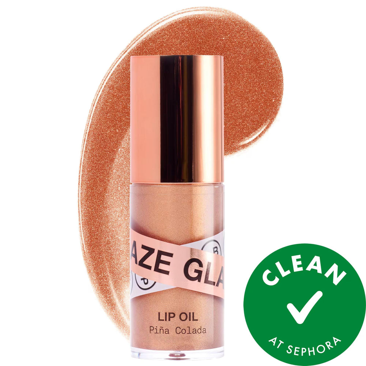 Glaze Vegan Lip Oil - Non-Sticky, Nourishing, and Cruelty-Free Lip Gloss with Natural Colors and Flavors