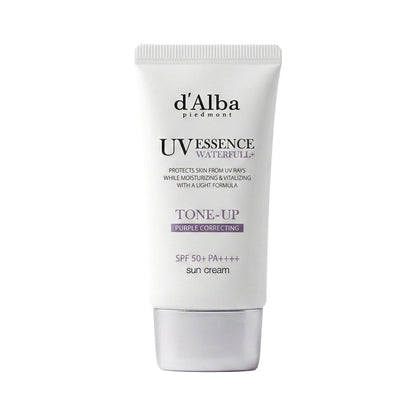 Dalba Waterful UV Essence Purple Tone Up Sun Cream SPF50+ 50ml