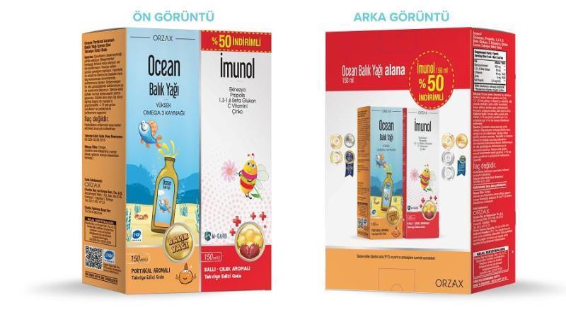 Ocean Omega-3 Fish Oil Syrup for Kids & Adults - Orange Flavored, 5.07 fl oz