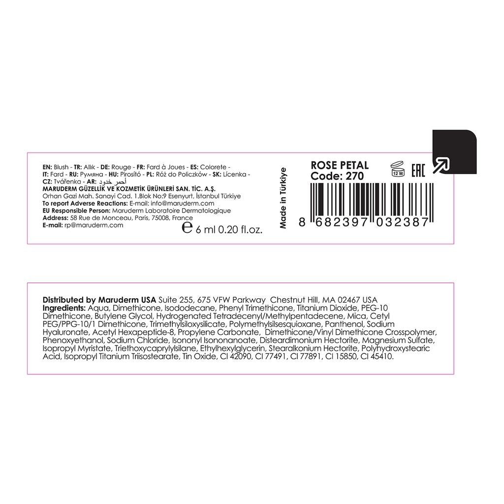 Maruderm Sunkissed Liquid Blush Rose Petal 10ml