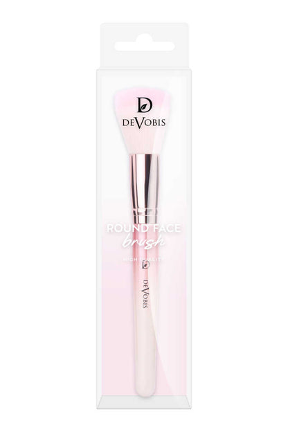 Golden Rose Devobis Round Face Brush for Flawless Blending