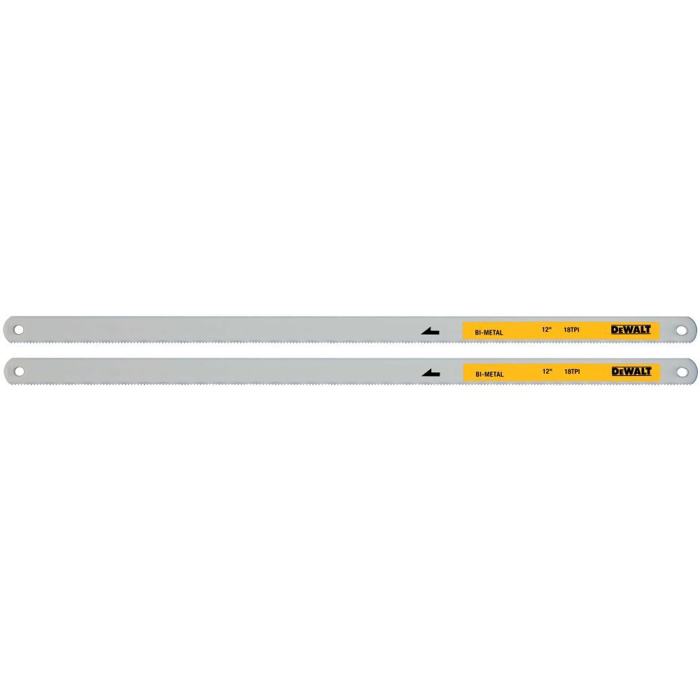 DeWalt DWHT20551 12" BIMTL Hacksaw Blade 18T