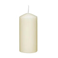 Rubin Licht Champagne Cylindrical Candle - 5.91 inches Tall, Long-Lasting Home Decor Candle