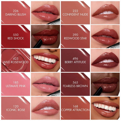 Dior Rouge Shock Shine 168 High-Shine Lipstick for Radiant Lips