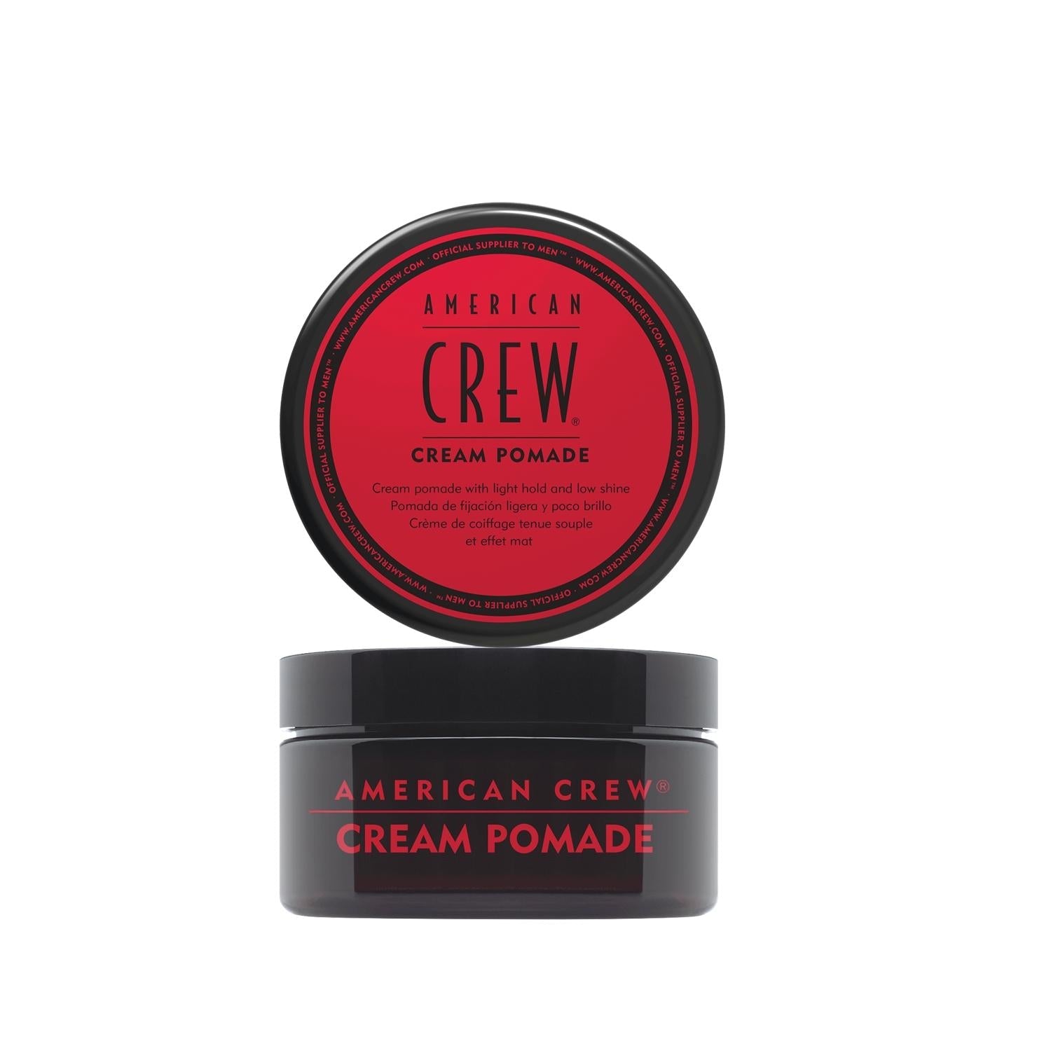 American Crew Cream Pomade for Light Hold & Low Shine 85g