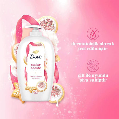 Dove Sugar Cookie Liquid Hand Soap with Sweet Scent 450 ml