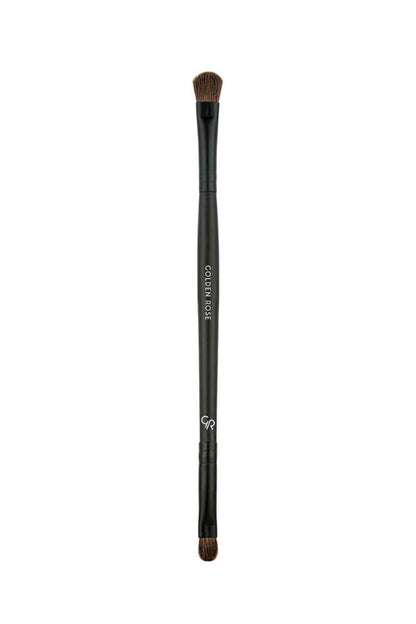 Golden Rose Dual Ended Eyeshadow Brush for Seamless Blending