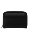 Duru Vega Black Textured Minimalist Coin Purse