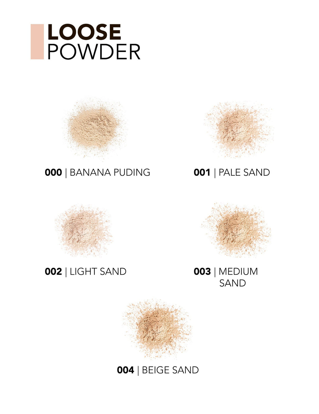 Flormar Loose Setting Powder Semi-Matte Finish 18g