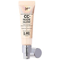 CC+ Nude Glow Lightweight Foundation + Glow Serum with SPF 40 and Niacinamide - Brightening, Medium Coverage Liquid Foundation for Radiant Skin