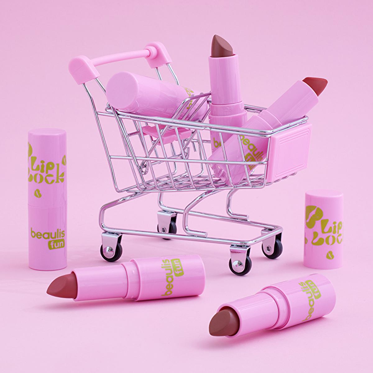 Beaulis Matte Lipstick - Ruby Rush, Long Lasting Creamy Lip Color for Bold Lips
