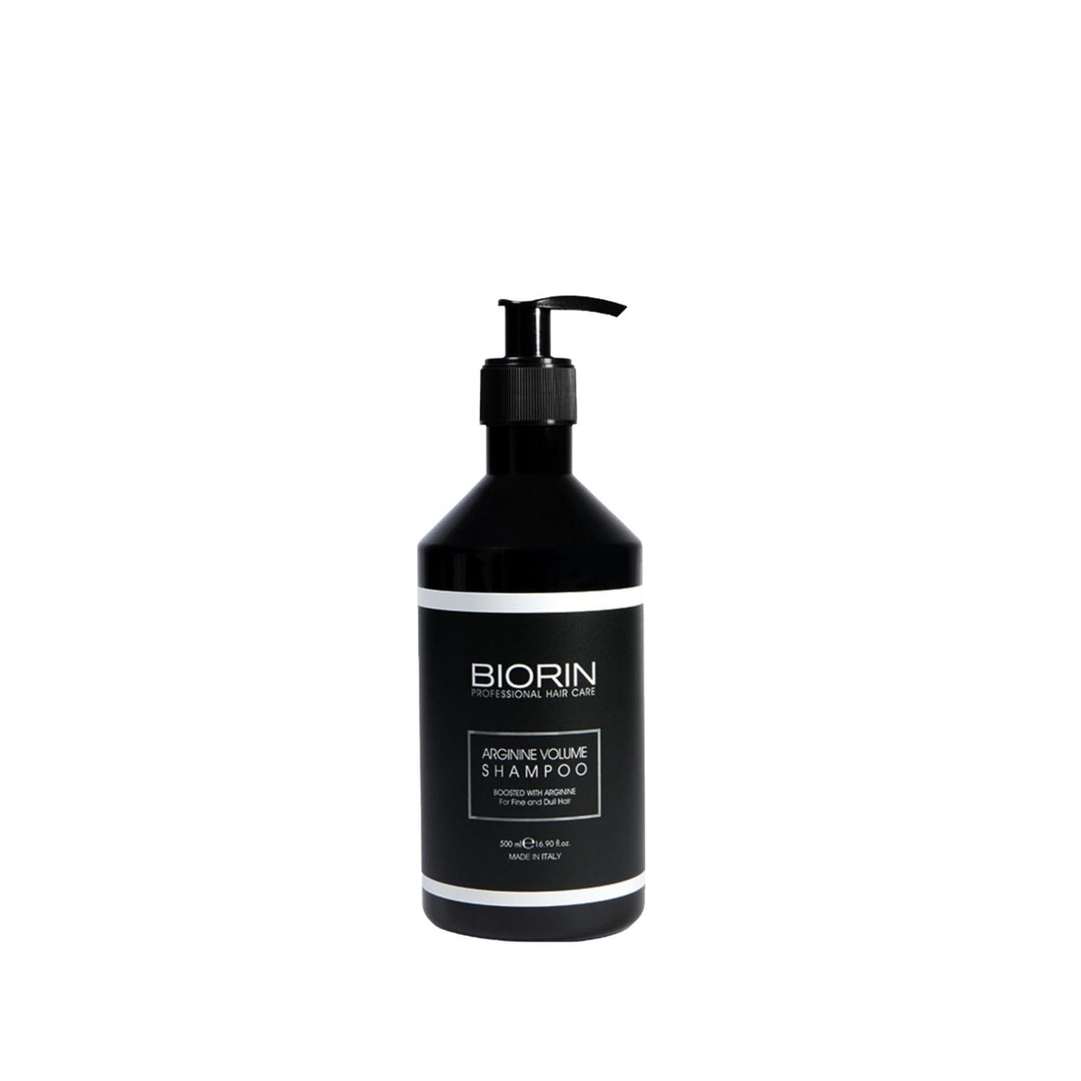 Biorin Arginine Volumizing Shampoo 500ml: Achieve Thicker, Fuller Hair - Strengthens & Thickens Fine Hair