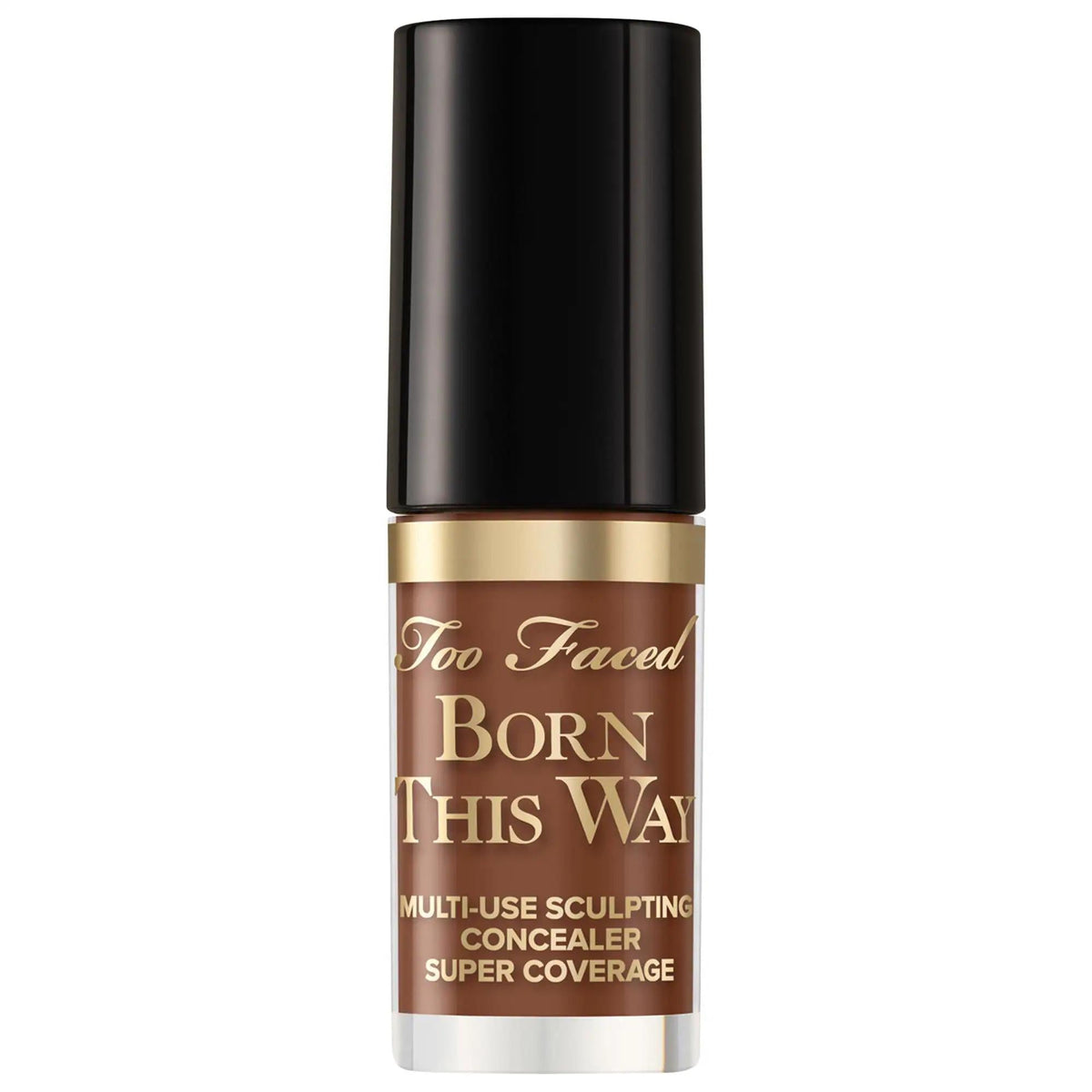 Born This Way Mini Super Coverage Full Coverage Multi-Use Concealer: Vegan, Cruelty-Free, Hydrating & Natural Finish - Conceal Imperfections & Contour