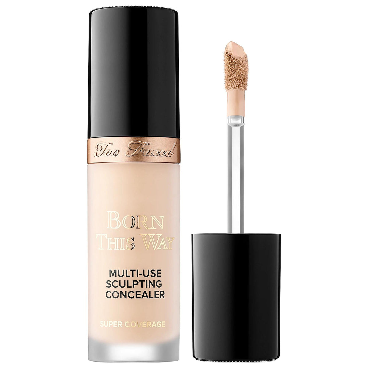 Born This Way Full Coverage Concealer: Natural Finish, Vegan & Cruelty-Free Hyaluronic Acid Formula - Masks Imperfections, Long-Wearing