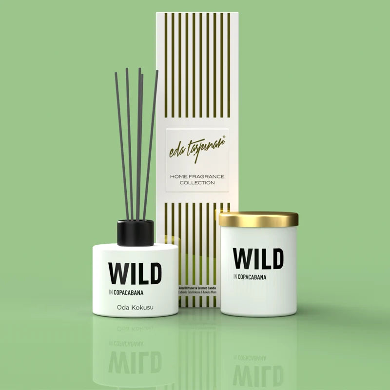 Eda Taspinar Wild Reed Reed Diffuser & Candle Set 100ml