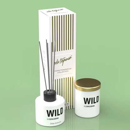 Eda Taspinar Wild Reed Reed Diffuser & Candle Set 100ml