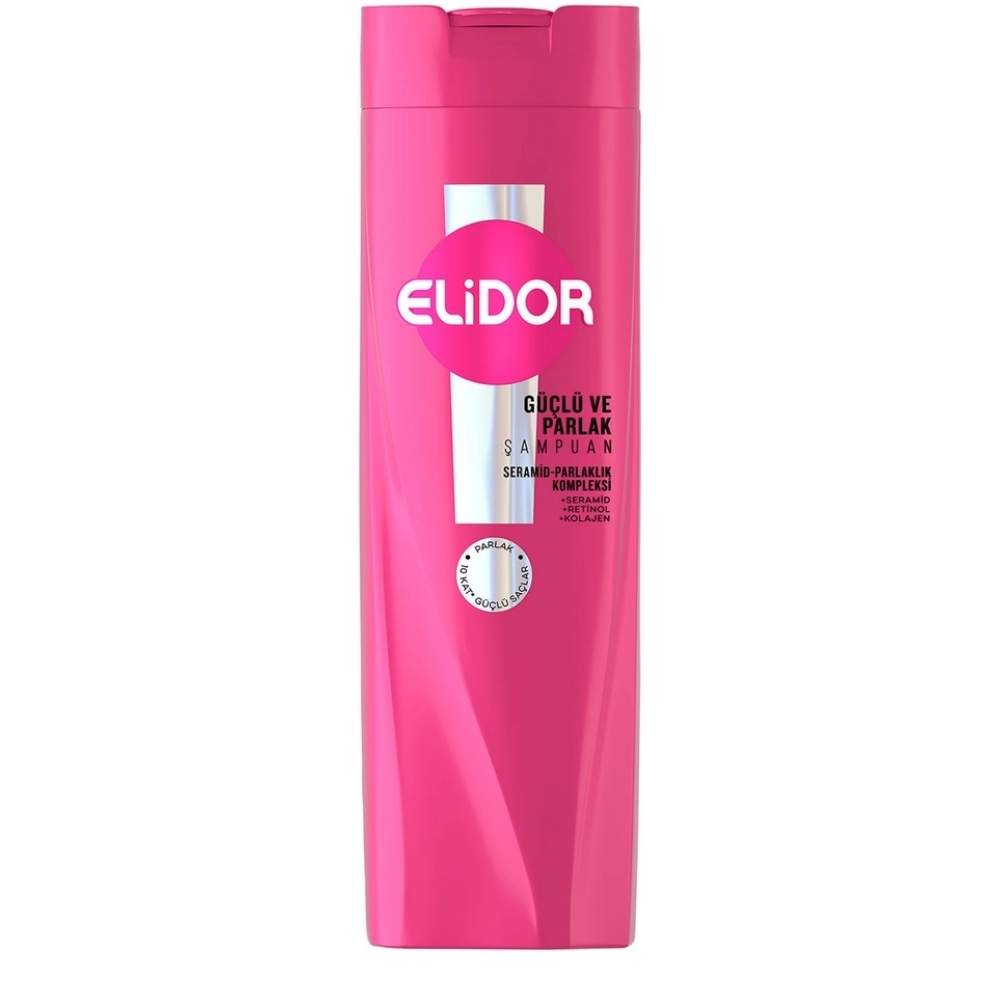 Elidor Strong & Shiny Shampoo for Radiant Dull Hair 400ml