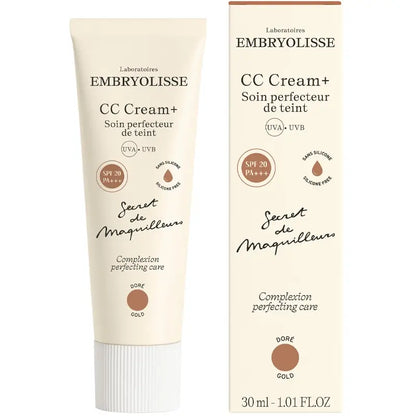 Embryolisse CC Cream SPF 20 Tinted Moisturizer Gold 30ml