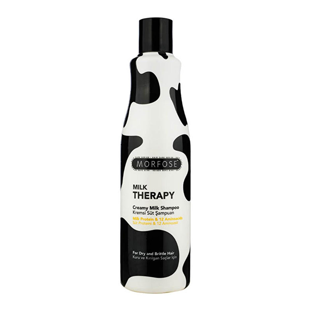 Morfose Moisturizing Shampoo with Milk Protein & 12 Amino Acids - Nourishing Creamy Shampoo for Dry Hair, Promotes Healthy Hair Growth