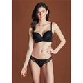 Eros Linda Badem Semi-Support Bra in Black