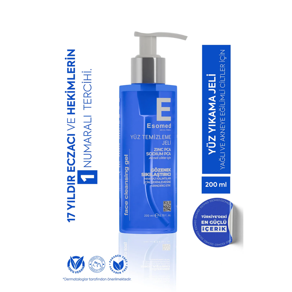 Esomed Blemish-Prone Skin Cleansing Gel with Zinc PCA 200 ml
