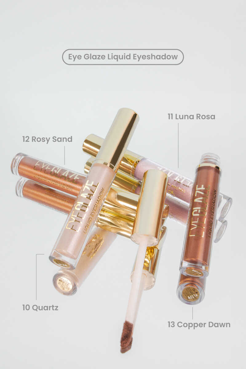 Golden Rose Eye Glaze Liquid Eyeshadow 12 Rosy Sand 5.5ml