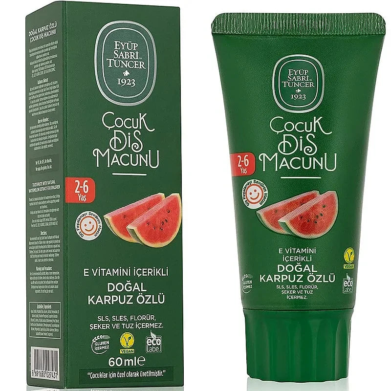 Eyup Sabri Tuncer Watermelon Kids Toothpaste 2-6 Years 60 ml