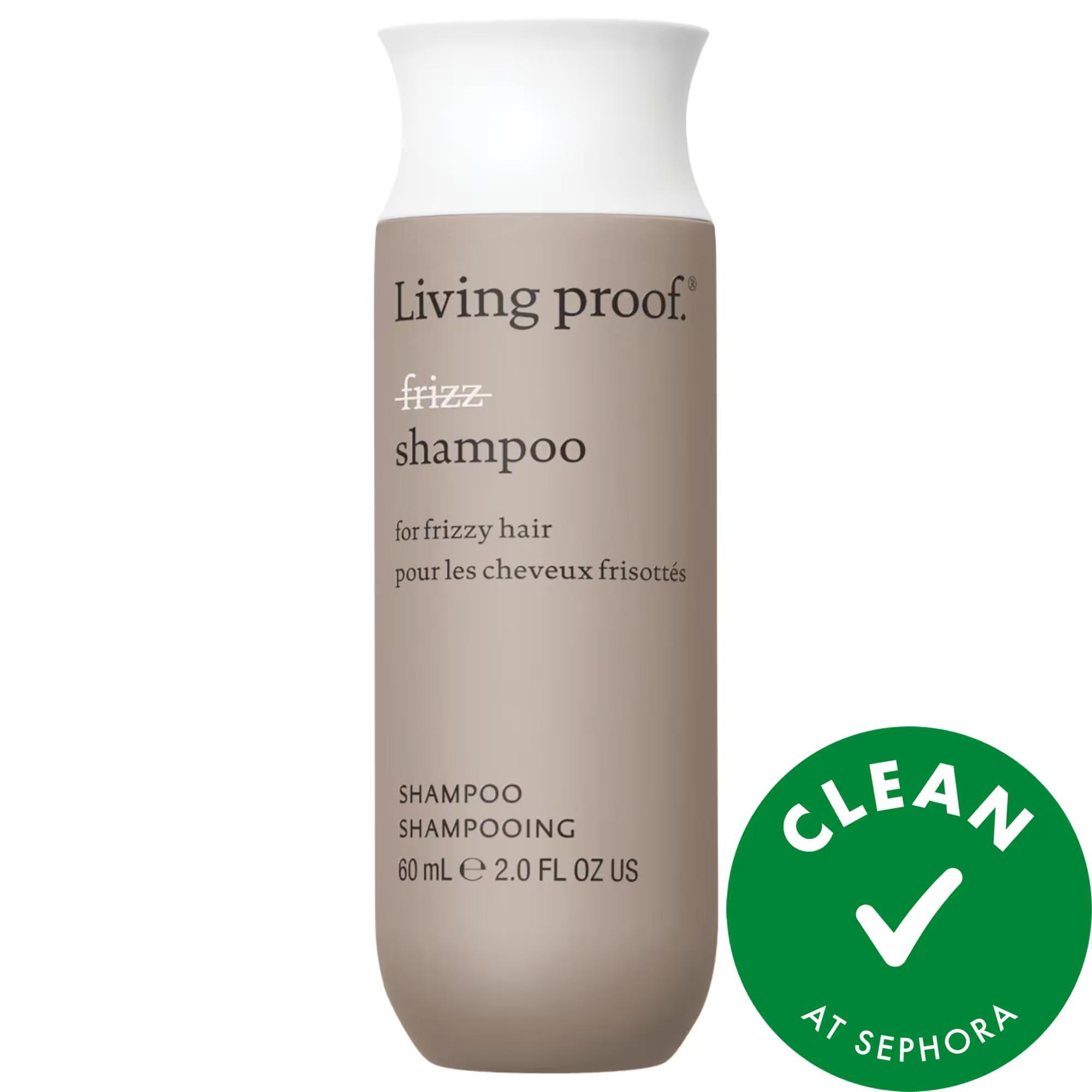 Mini No Frizz Smoothing Shampoo: Tame Frizz, Boost Shine & Manageability with Advanced Sili-CLONE HairTech