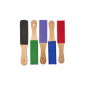 Trina Foot File with Wooden Handle - Effective Heel Smoother for Pedicure Care