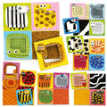 Headu Ecoplay Animal Colours Educational Puzzle for Children Aged 3-6 - Enhances Cognitive Skills & Color Recognition