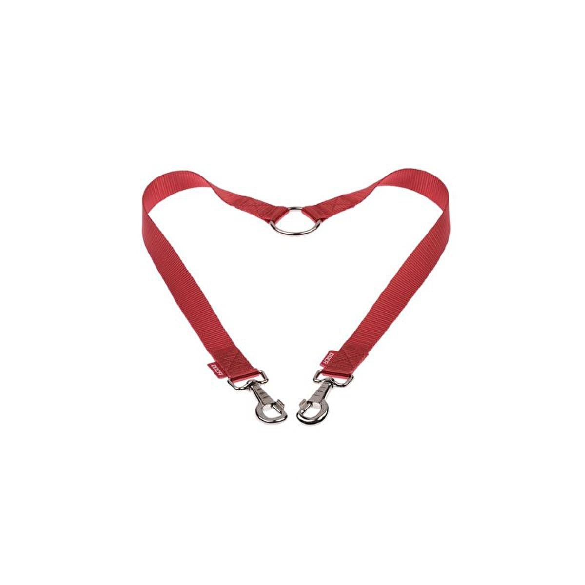 Doca Dokuma Fabric Double Red Strap for Crafting and Decoration - 1.5 x 50 cm