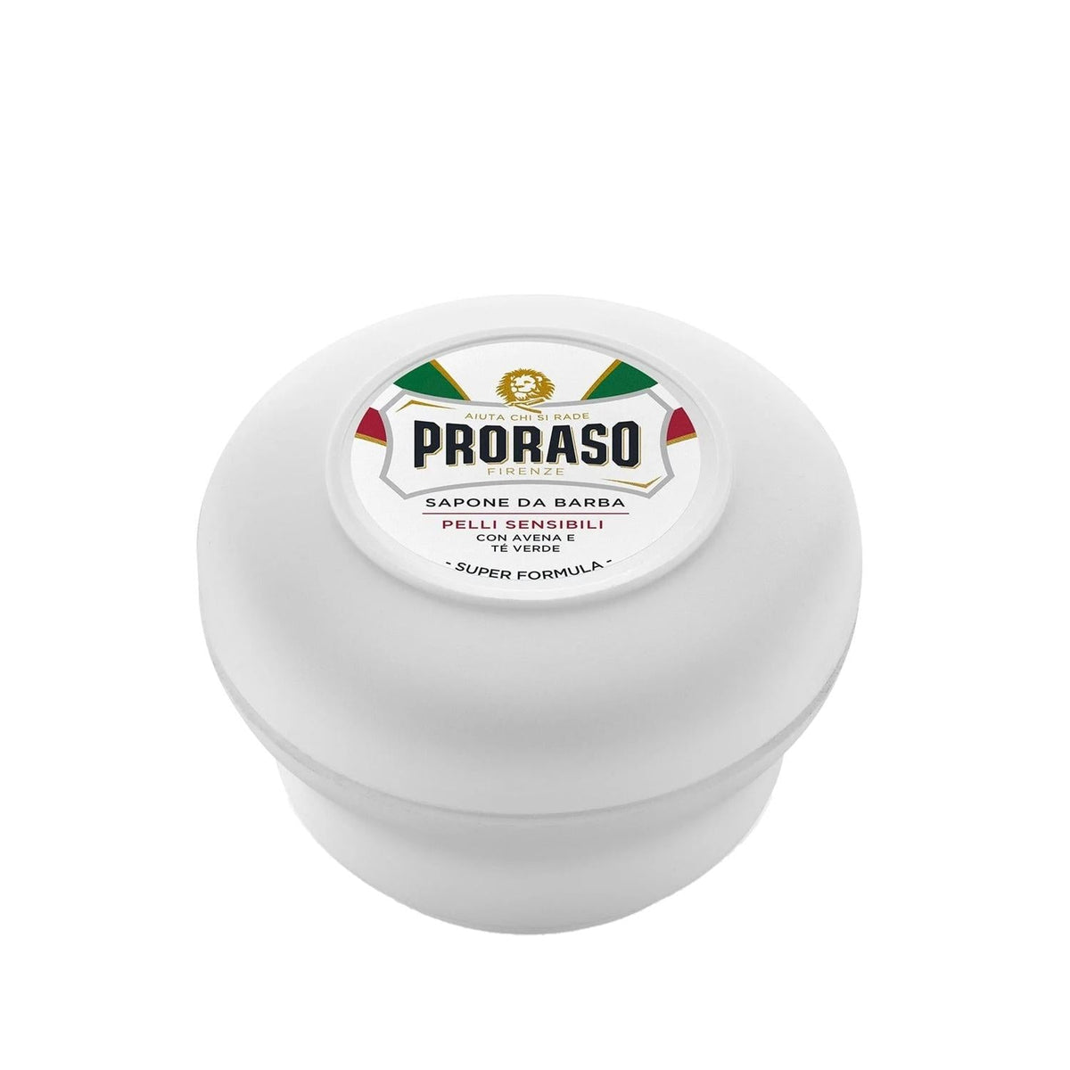 Proraso Proraso White Series Green Tea & Oat Shaving Soap - 150ml, Natural & Luxurious Shaving Essentials