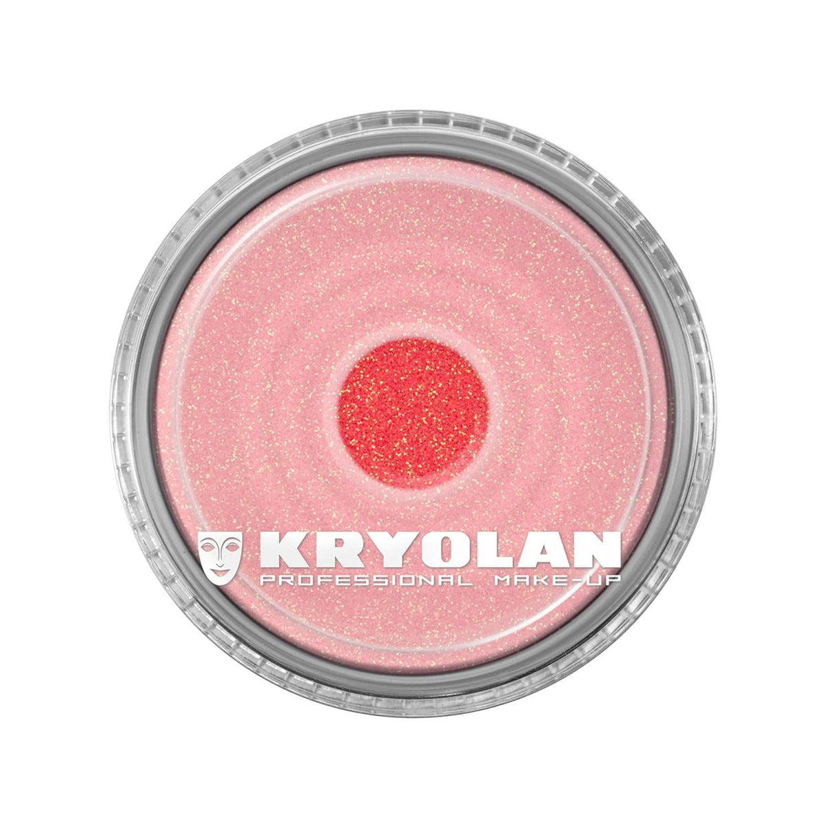 Kryolan Polyester Glimmer Fine Pastel Pink Glitter 4g