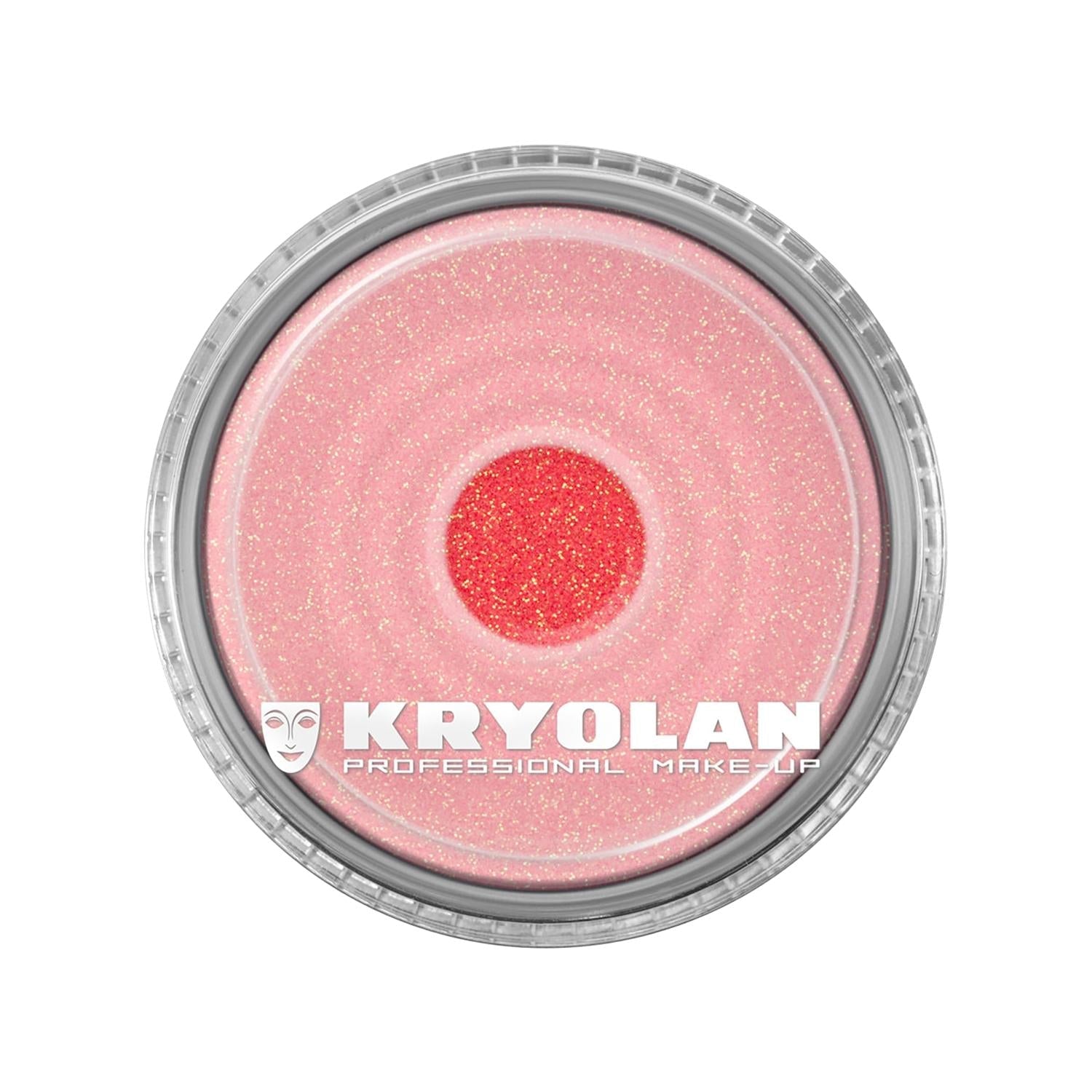 Kryolan Polyester Glimmer Fine Pastel Pink Glitter 4g